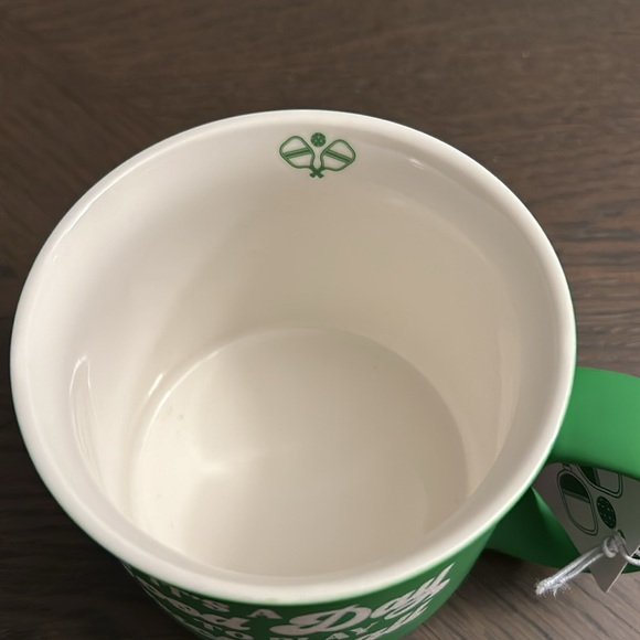 DOUBLE SIDED OVERSIZED “ITS A GOOD DAY TO PLAYY PICKLEBALL” MUG - Picture 2 of 5